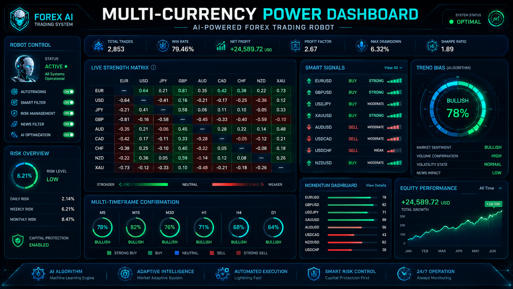 Dashboard Power Meter